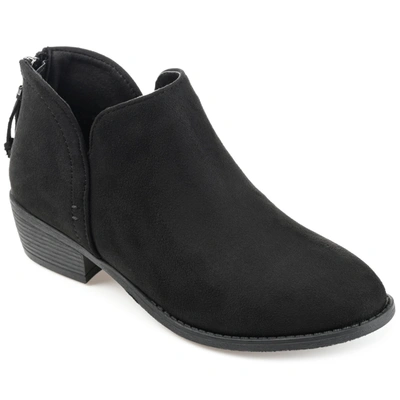 Journee Collection Collection Women's Wide Width Livvy Bootie In Black
