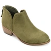 Journee Collection Livvy Bootie In Olive