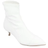 Journee Collection Collection Women's Tru Comfort Foam Jadde Bootie In White