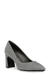 Anne Klein Benedette Pointed Toe Pump In Silver