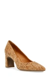 Anne Klein Benedette Pointed Toe Pump In Cork