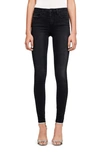 L Agence Marguerite Skinny Jean In Noir In Blue