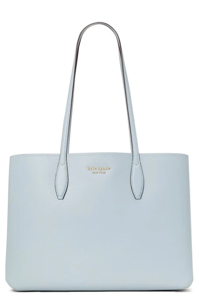 Kate Spade All Day Large Leather Tote In Ocean Beach