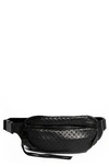 Aimee Kestenberg Milan Belt Bag In Black W Shiny Black Studs