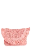 Btb Los Angeles Riley Clutch In Coral