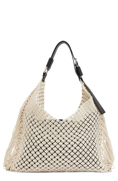 新品 ALLSAINTS SABINE SHOULDER BAG ベージュ 【公式通販】