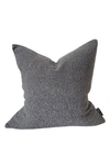 Modish Decor Pillows Bouclé Accent Pillow Cover In Grey Tones