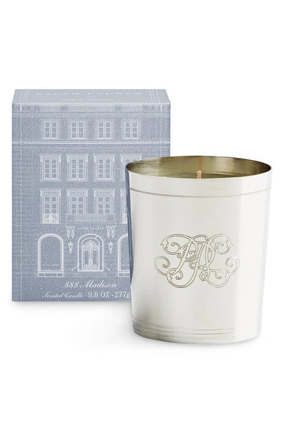 Ralph Lauren 888 Madison Flagship Candle In Silver