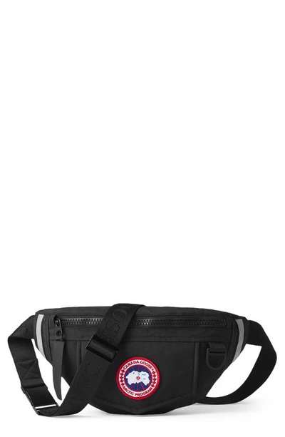 Canada Goose Water Resistant Belt Bag In Black