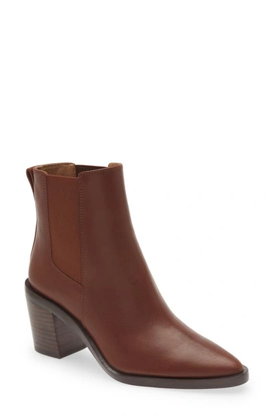 Madewell The Elspeth Chelsea Boot In Apple Butter