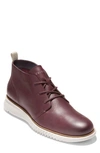 Cole Haan Men's 2.zerogrand Chukka Boots Men's Shoes In Ch Pinot/ Dove Gray