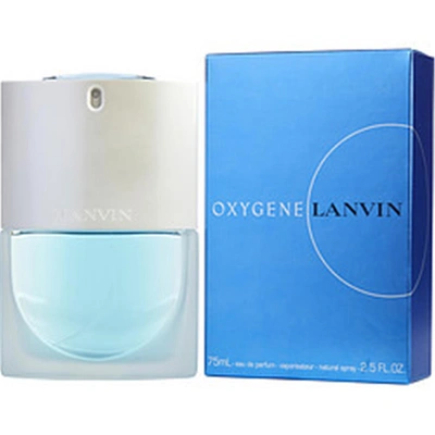 Lanvin 116500 2.5 oz Oxygene Eau De Parfum Spray For Women In White