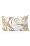 Deny Designs Anitas Bellas Artwork Gold Throw Pillow In Multi
