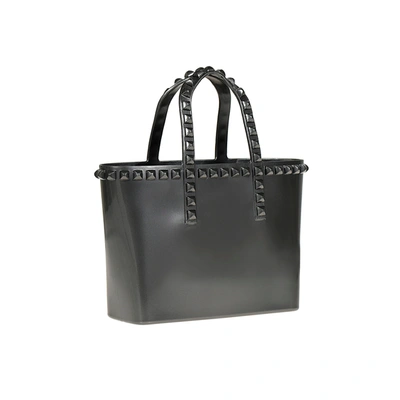 Carmen Sol Grazia Mini Tote In Gunmetal