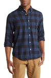 SLATE & STONE SLATE & STONE BUFFALO CHECK FLANNEL BUTTON-DOWN SHIRT