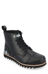 Territory Boots Zion Water Resistant Lace-up Lug Boot In Black