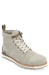Territory Boots Zion Water Resistant Lace-up Lug Boot In Taupe