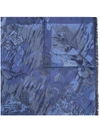 ETRO ETRO PRINTED SCARF - BLUE,1H600930211904226