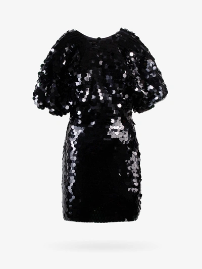Rotate Birger Christensen Sequin Mini Dress In Black
