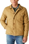 LUCKY BRAND LUCKY BRAND FAUX SHEARLING LINED DECK JACKET