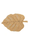 Lorena Canals Monstera Leaf Rug In Honey