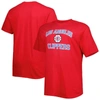 Profile Men's Red La Clippers Big And Tall Heart And Soul T-shirt In Red