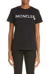 Moncler Ss T-shirt In Black