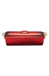 Le Creuset 1.5-quart Enameled Cast Iron Pate Terrine In Cerise
