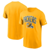 Nike Gold Green Bay Packers Team Athletic T-shirt