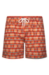 Swims Tile Print Swim Trunks In  Orange