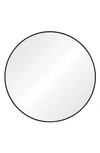 Renwil Ren-wil Claribel Round Mirror In Black