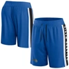 Fanatics Branded Blue Orlando Magic Referee Iconic Mesh Shorts In Blue