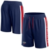 Fanatics Men's  Navy New Orleans Pelicans Big And Tall Referee Iconic Mesh Shorts In Navy
