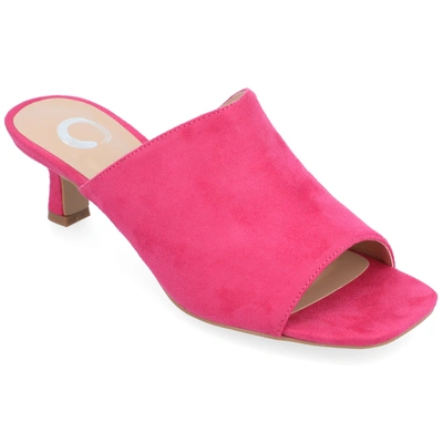 Journee Collection Collection Women's Mercerr Pump In Fuchsia
