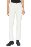 Frame Le High Straight High-rise Straight-leg Stretch-denim Jeans In Au Natural