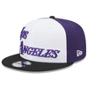 NEW ERA NEW ERA  BLACK LOS ANGELES LAKERS 2022/23 CITY EDITION OFFICIAL 9FIFTY SNAPBACK ADJUSTABLE HAT