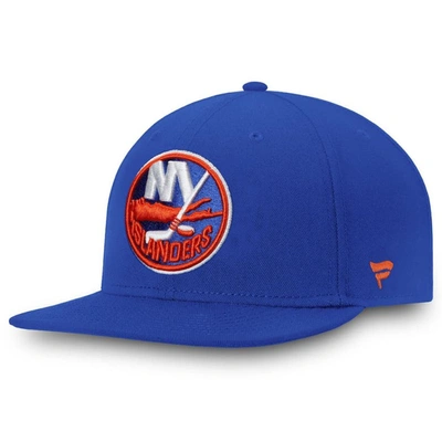 Fanatics Branded Royal New York Islanders Core Primary Logo Fitted Hat
