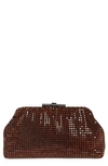 REISS ADALINE CRYSTAL CLUTCH