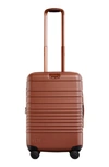 Beis 21-inch Rolling Spinner Suitcase In Maple