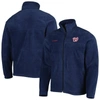 COLUMBIA COLUMBIA NAVY WASHINGTON NATIONALS STEENS MOUNTAIN FULL-ZIP JACKET