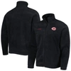 Columbia Black Cincinnati Reds Steens Mountain Full-zip Jacket In Black