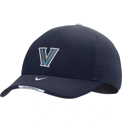 NIKE YOUTH NIKE NAVY VILLANOVA WILDCATS 2023 SIDELINE LEGACY91 ADJUSTABLE HAT