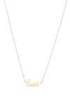 Panacea Boss Pendant Necklace In Gold