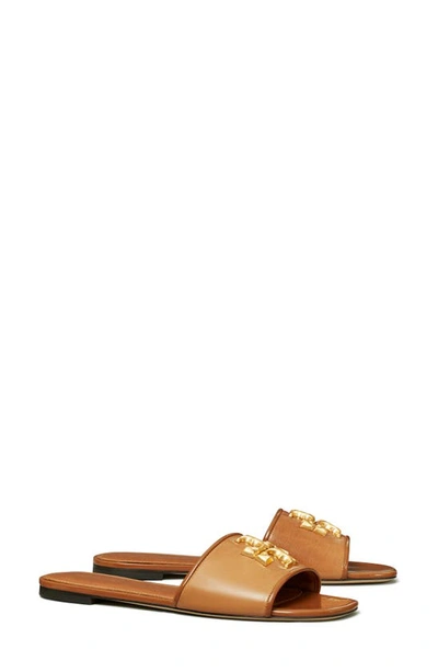 Tory Burch Eleanor Slide Sandal In Bourbon