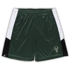 Fanatics Men's  Hunter Green Milwaukee Bucks Big And Tall Champion Rush Practice Shorts In Hunter Green