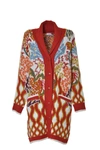 Etro Jacquard-pattern Cardi-coat In White