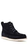 Reserve Footwear Fritz Suede Chukka Boot In Navy