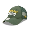 NEW ERA NEW ERA   GREEN GREEN BAY PACKERS TEAM TRUCKER 9FORTY SNAPBACK HAT