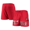 PRO STANDARD PRO STANDARD RED CHICAGO BULLS MESH CAPSULE SHORTS