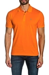 Jared Lang Star Polo Shirt In Orange